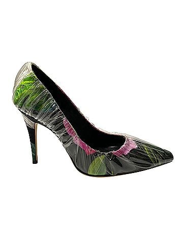 Jimmy Choo Jimmy Choo x Off-white Anne 100 Pumps in Multicolor Fabric (view 1)