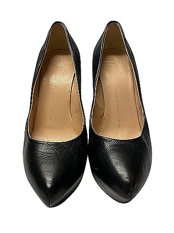 Giuseppe Zanotti Giuseppe Zanotti Platform Pumps in Black Leather (view 2)