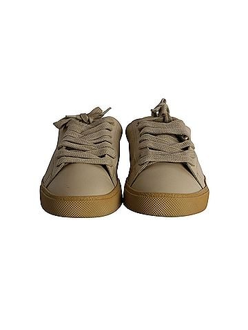 Saint Laurent Saint Laurent SL/06 Court Classic Low-Top Sneakers in Beige Calfskin Leather (view 2)