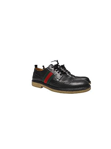 Gucci  Gucci Kids' Darby Brogues in Black Leather (view 2)