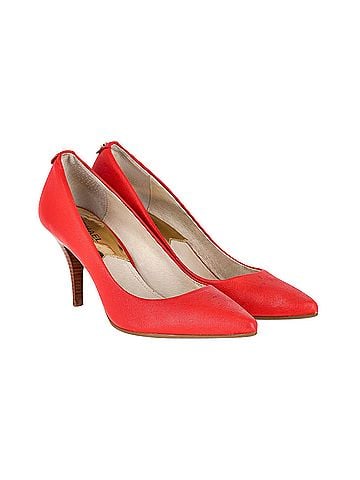 Michael Kors Michael Michael Kors Pumps in Red Leather (view 2)