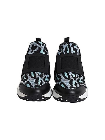 Roger Vivier Roger Vivier Run Viv in Blue Leopard Print Polyester (view 2)