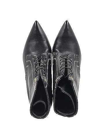 Loewe Loewe Ankle Lace-Up Boots in Black Leather (view 2)