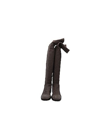 Jimmy Choo Jimmy Choo Knee-Length Boots in Brown Suede (view 2)