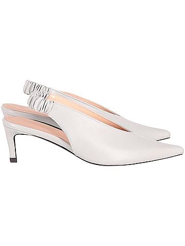 Anine Bing Anine Bing Lyla Pumps in Blue Leather  (view 1)