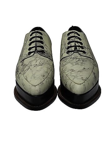 Opening Ceremony Opening Ceremony Eleanora Platform Oxfords in Marble Print Leather (view 2)