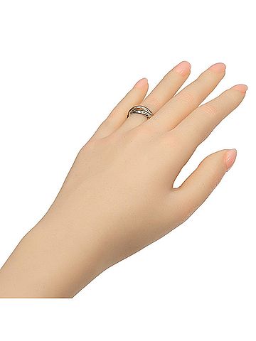 Cartier Cartier Trinity Ring, 3.5mm Band, 18K Gold (YG, PG, WG), Approx. 8g. (view 2)