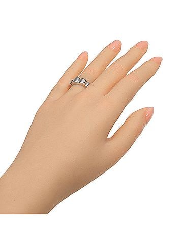 Chanel Chanel Profile Ring, Camellia Design, 18K White Gold, Approx. 5.8g. (view 2)