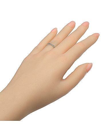 Tiffany & Co. Tiffany & Co. Milgrain Together Ring, Platinum 950, Approx. 3.25g (view 2)
