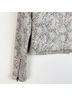 Cupcakes & Cashmere Snake Print Black Gray Blazer Size S - photo 6