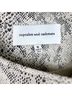 Cupcakes & Cashmere Snake Print Black Gray Blazer Size S - photo 5