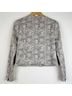 Cupcakes & Cashmere Snake Print Black Gray Blazer Size S - photo 11