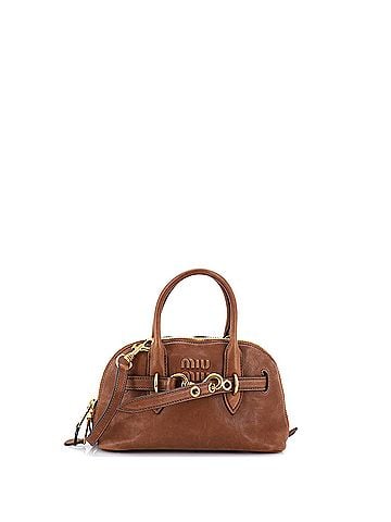 Miu Miu Aventure Top Handle Bag Leather Regular (view 1)