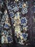 Eliza J 92% Polyester 8% Metallic Fiber 100% Polyester Floral Blue Cocktail Dress Size 8 - photo 6