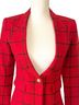 Smythe Checkered-gingham Black Blazer Size 4 - photo 6