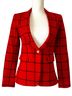 Smythe Checkered-gingham Black Blazer Size 4 - photo 1