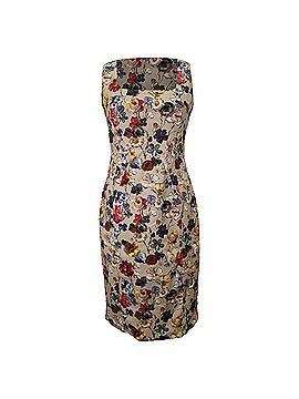 dolce & gabbana black/yellow stars print silk mini dress Sarah Strapless Maxi Dress With Waist Tie - Lemon