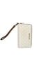Michael Kors 100% Leather Solid White Leather Wristlet One size - photo 1