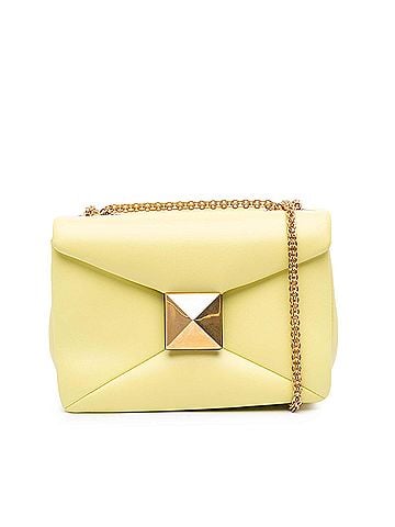 Valentino Nappa One Stud Chain Shoulder Bag (view 1)