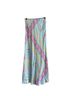Spell Print Blue Casual Skirt Size XS - photo 1
