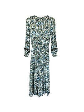 zara green paisley dress Capri Green Floral Midi Kaftan Dress main image 1