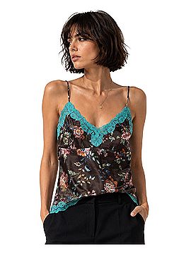 Gold Hawk Silk Top (view 1)