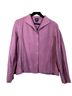 Eileen Fisher 100% Silk Solid Purple Blazer Size M (petite) - photo 1