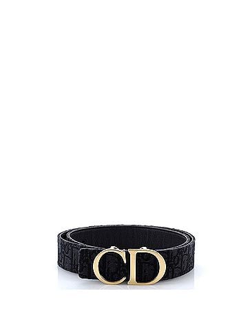 Christian Dior CD Buckle Belt Oblique Canvas Medium (view 1)