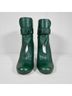 Chie Mihara 100% Leather Green Ankle Boots Size EU 38 - photo 10