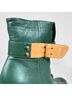 Chie Mihara 100% Leather Green Ankle Boots Size EU 38 - photo 7