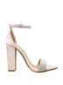 Steve Madden 100% Suede Pink Ivory Heels Size 10 - photo 2