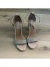 Steve Madden 100% Suede Pink Ivory Heels Size 10 - photo 5