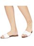 Veronica Beard 100% Leather White Sandals Size 8 - photo 1