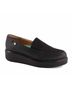 Andrea Black Women's High Platform Flat Shoes Size 9 - photo 2