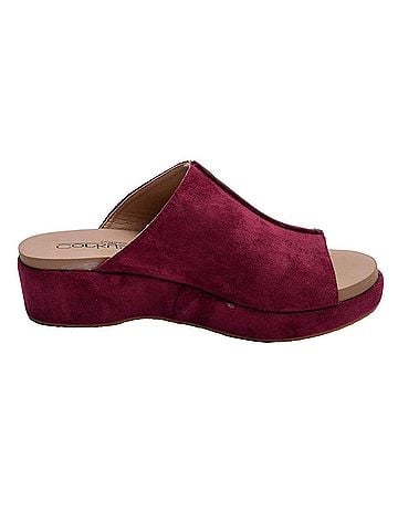 Corkys Women's Take Notes Sandals in Burgundy (view 1)