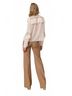 LoveShackFancy Brown Amberelle Trousers Size 8 - photo 4