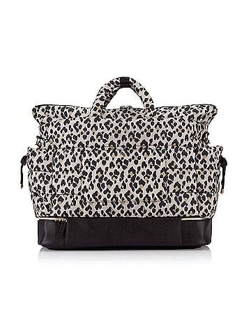 Itzy Ritzy Women's Dream Weekender Hospital & Travel Bag in Black (view 2)