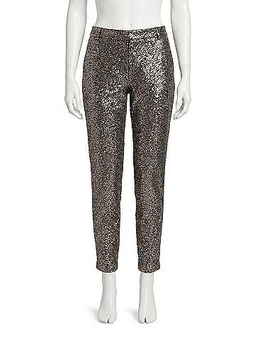 Scotch & Soda Lowry Sequined Slim Pant in Midnight (view 1)