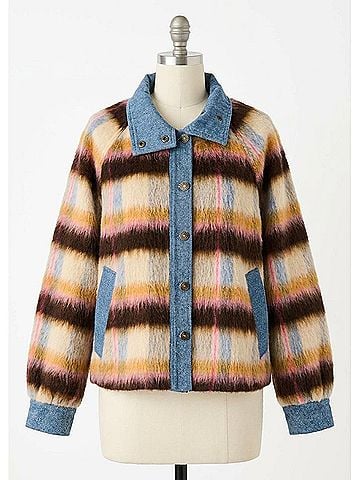 Steve Madden Kaylen Jacket in Forever Blue (view 1)