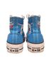 Converse 100% Canvas Teal Black Sneakers Size 7 - photo 2