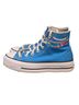 Converse 100% Canvas Teal Black Sneakers Size 7 - photo 1