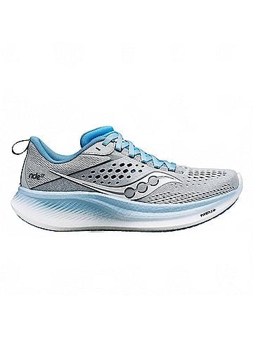 Saucony Women's Ride 17 Running Shoes in Cloud/Breeze (view 1)