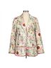 Johnny Was Floral White Lusha Jaquard Blazer Size S - photo 1