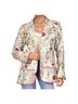 Johnny Was Floral White Lusha Jaquard Blazer Size S - photo 2