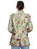 Johnny Was Floral White Lusha Jaquard Blazer Size S - photo 3