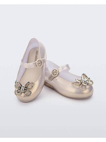Mini Melissa Girls' Sweet Love Butterfly Flat (view 2)