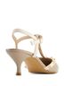 Andrea Solid Brown Women's Studded Slingback Pump Size 10 - photo 2
