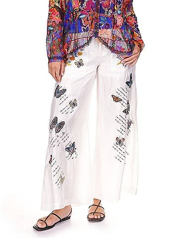 Johnny Was Moesly Embroidered Pant (view 2)