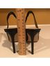 Charles David 100% Leather Black Heels Size 7 - photo 6