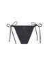 Ganni Black String Bikini Bottom Size L - photo 2
